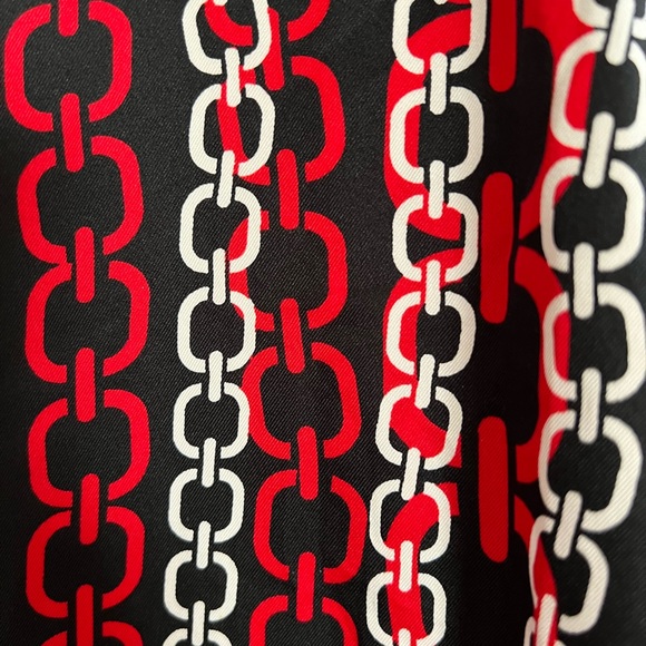 Plus Size Jones New York Chain Link Blouse Collection Woman Size 24W Ling Sleeve - Picture 3 of 5